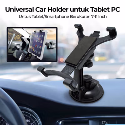 Weifeng Universal Car Holder untuk Tablet PC - WF-313C - Black