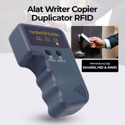 Alat Writer Copier Duplicator RFID - EM4100 - Blue