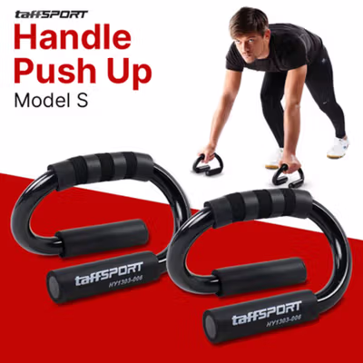 TaffSPORT Handle Push Up Model S - HY1303-006 - Black