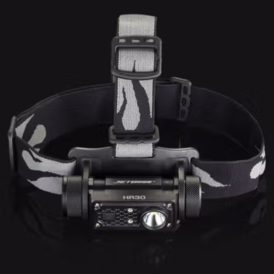 JETBeam Senter Kepala Headlamp SST40 N5 LED 950 Lumens - HR30 - Black