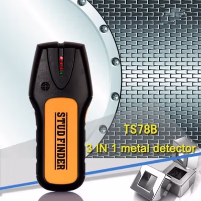 Stud Finder Detektor Logam Wire Wall Scanner - TS78B - Black/Yellow