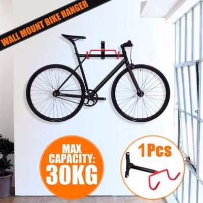 DUUTI Gantungan Dinding Sepeda Horizontal Frame Hanger 30kg - SW200 - Black