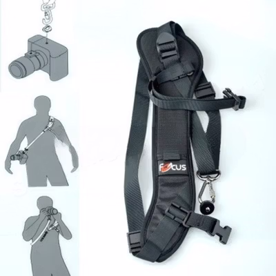 Focus Sling Belt Shoulder Strap Kamera - F1 - Black
