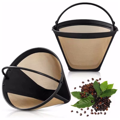 Saringan Kopi Filter Cone Shaped Coffee Dripper 1 PCS - K741 - Black