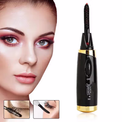 Eyecurl Alat Pelentik Bulu Mata Electric Eyelash Curler - D1801 - Black