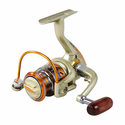 YUMOSHI REELSKING Reel Pancing Spinning Fishing Reel 5.5:1 1000 - EF1000 - Silver