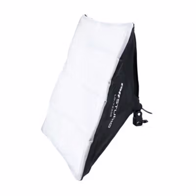 TaffSTUDIO Payung Lighting Softbox Reflektor 50x50cm E27 Single Socket - LD-TZ206 - Black