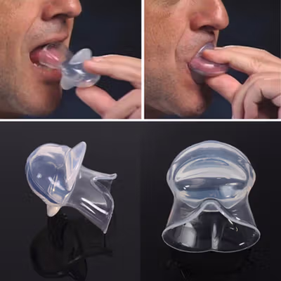 InniFun Alat Bantu Anti Ngorok Stop Snoring Aid Solution Tongue Guard - G7G40 - Transparent