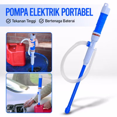 Flexcom Pompa Cairan Oli Minyak Water Liquid Transfer Pump - JT-600 - Blue