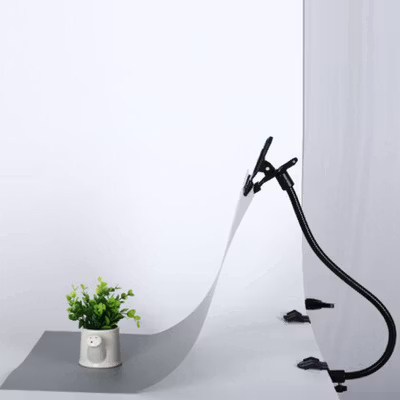 CY Clip Clamp Background Holder Flexible Arm Photo Studio - C5016 - Black