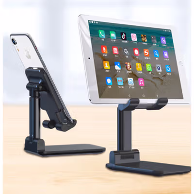 KKMOON Dudukan Smartphone Tablet Stand Holder Multi Angle - LP109 - Black