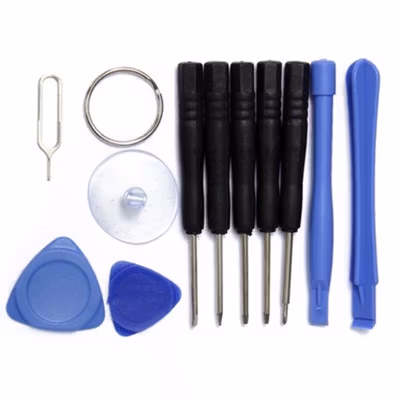 Alloet Peralatan Reparasi Smartphone 11 in 1 Repair Tools Set - W3011 - Black