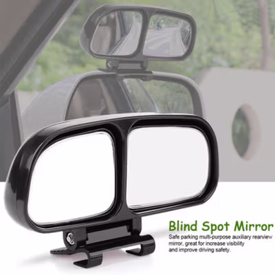 HELE Spion Mobil Kiri Blind Spot Parking Mirror 1 PCS - V-027 - Black