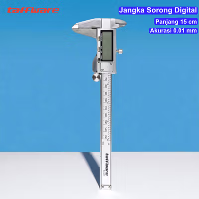 Taffware Jangka Sorong Digital LCD Vernier Caliper Micrometer 15cm - SH20 - Silver