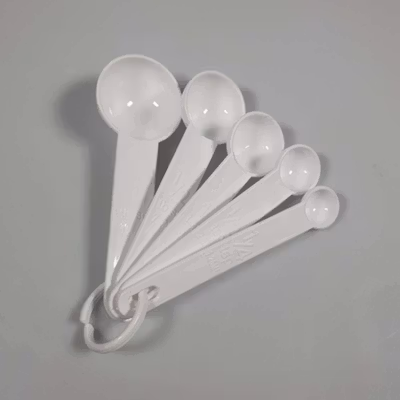Aihogard Sendok Takar Cup Measuring Spoon 5 PCS - S301 - White