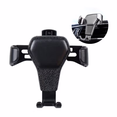 PMXBT Car Holder Smartphone Bracket Air Vent Mobil - YC001 - Black
