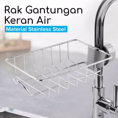 Stouge Rak Gantungan Keran Air Wastafel Dapur Organizer - PXM19 - No Color