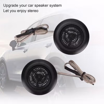 Agile Speaker Mini Dome Tweeter Loudspeaker Mobil HiFi 800W 2 PCS - TS-T120 - Black