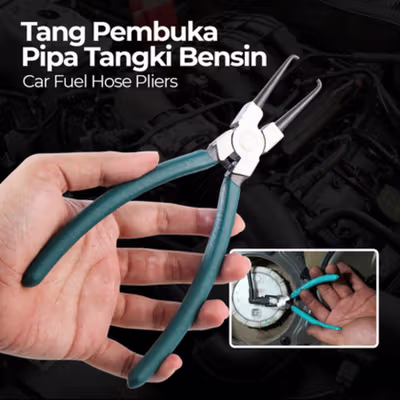 HCE Tang Pembuka Pipa Tangki Bensin Mobil Fuel Hose Clamping Pliers - M300 - Green