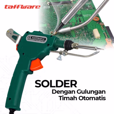 Taffware Solder Automatic Tin Gun 60W - GT-10 - Green