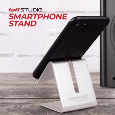 TaffSTUDIO Stand Aluminium Untuk Smartphone - S2 - Silver