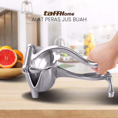 TaffHOME Alat Peras Jus Buah Juice Squeezer Alluminium Alloy - A071 - Silver