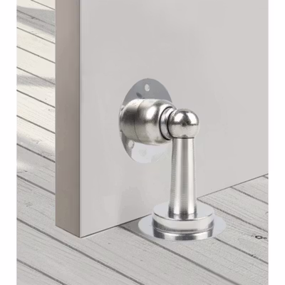TaffHOME Penahan Pintu Anti-Collision Magnetic Door Stopper - 4304 - Silver