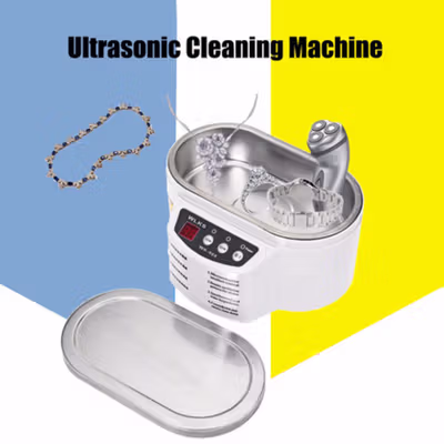 WLKS Mesin Pembersih Perhiasan Ultrasonic Smart Cleaner 500ml - WK-968 - White