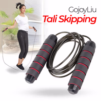 TaffSPORT Tali Skipping Jump Rope Gym Fitness - GL-JUM-001 - Red
