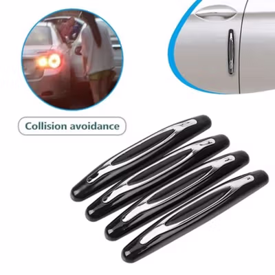 Automobiles Pelindung Pintu Mobil Car Door Bumper Guard 4 PCS - BH-238 - Black