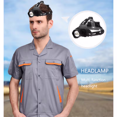 Litwod Senter Kepala Headlamp LED IPX6 1000 Lumens - P70 - Black