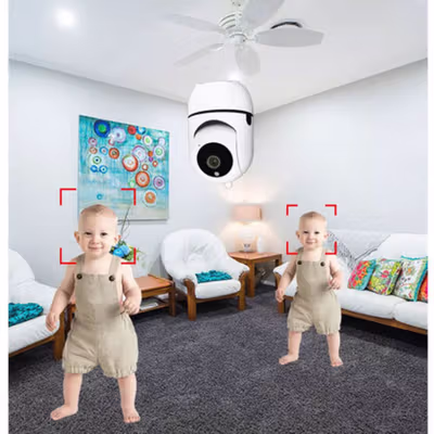 ZOSI CCTV WiFi IP Kamera Two Way Audio IR Motion Sensor 1080p - C289 - White