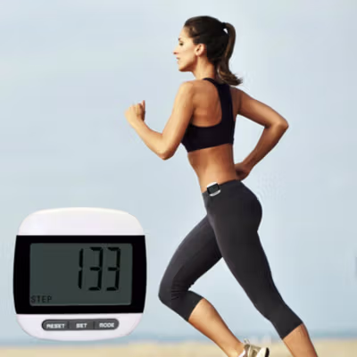 CSE Pedometer Digital Multifungsi - PD135 - Black