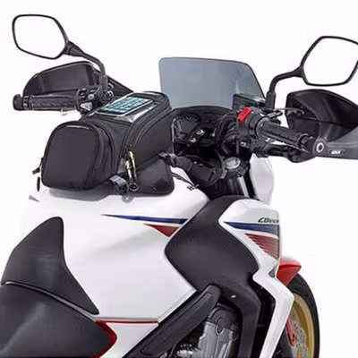 TaffSPORT Tas Motor Smartphone Holder Motorcycle Fuel Bag - SA212 - Black