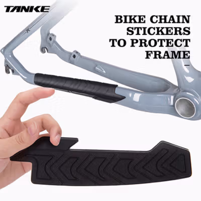 TANKE Stiker Pelindung Frame Sepeda Anti Scratch Protector 1 PCS - DM4 - Black