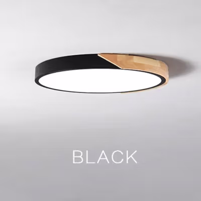 IMINOVO Lampu LED Plafon Modern Ceiling Light 24W 30cm Cool White - XD123A - Black
