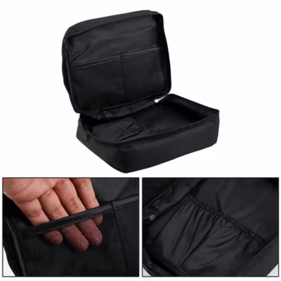 Cassiey Tas Travel Bag in Bag Organizer Kosmetik - XZ-8011 - Black