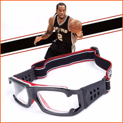 TaffSPORT Kacamata Olahraga Basket Anti Collision Eye Protector - L009 - Black