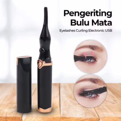 BGVfive Pengeriting Bulu Mata Eyelashes Curling Electronic USB - HJ-008 - Black