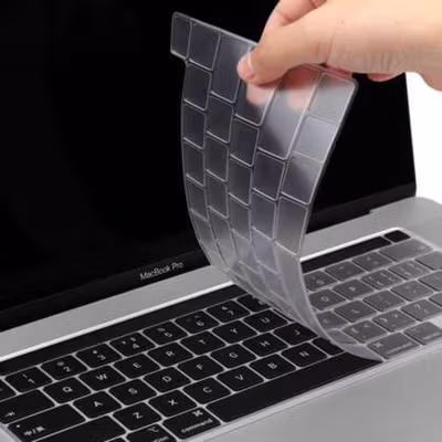 Batianda Keyboard Cover Macbook Pro 16 2019 A2141 & 13 2020 A2289 - LK19 - Transparent