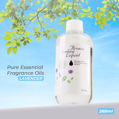 CHENF Refill Cairan Pengharum Pure Essential Aromatherapy 260ml Lavender - DR-220 - No Color