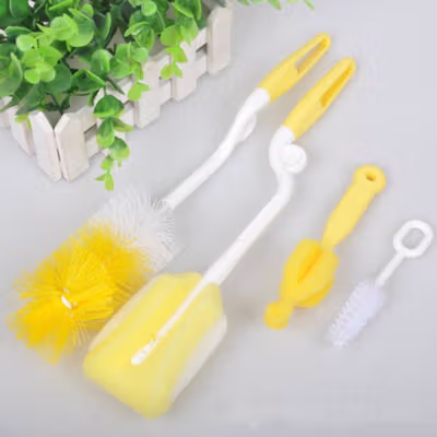 SHI JIA LIANG PIN Set Peralatan Pembersih Dot Bayi 5 PCS - ZX144 - Multi-Color