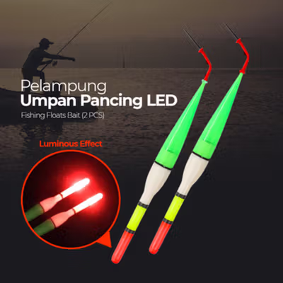 TaffSPORT Kumbul Pelampung Pancing LED Luminous Fishing Float 2 PCS - NT-02 - No Color