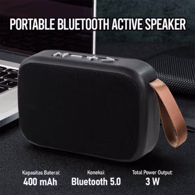 TABLEPRO Portable Bluetooth Active Speaker - MG2 - Black