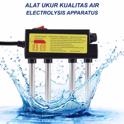 Alat Ukur Kualitas Air Water Quality Tester TDS Electrolyzer - JJ2850 - Black