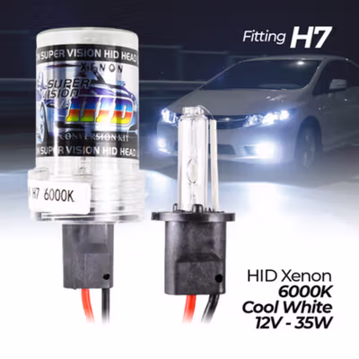 FORAUTO Lampu Depan Mobil Headlamp HID Xenon Cool White 35W 1 PCS H7 - No Color