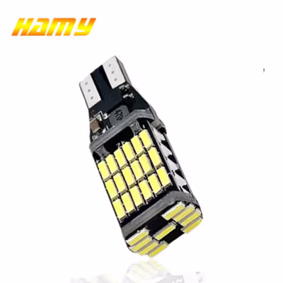 Hamy Lampu Mundur Mobil Senja Position Lamp LED 4014 45SMD T15 W16W - FITC - Black