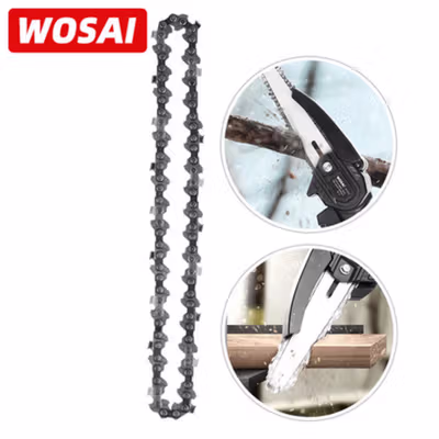 WOSAI Rantai Gergaji Senso Chainsaw Chain Part 6 Inch - JT-6 - Silver