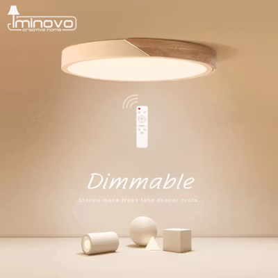 IMINOVO Lampu Plafon LED Ceiling Light 24W 30 cm Dimmable 3 in 1 Color - QSX-24 - White