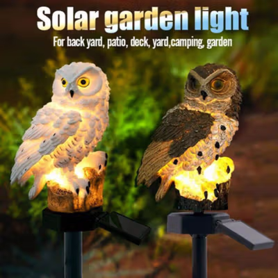 OOBEST Lampu Taman Outdoor Tancap Solar Panel Warm White 3000K - SG15S - White